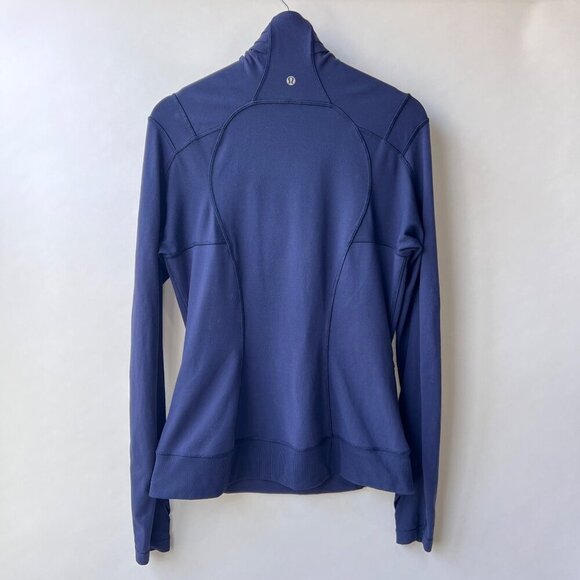 Lululemon Bhakti Yoga Jacket, Blue, Size 10 P12 - Picture 5 of 12